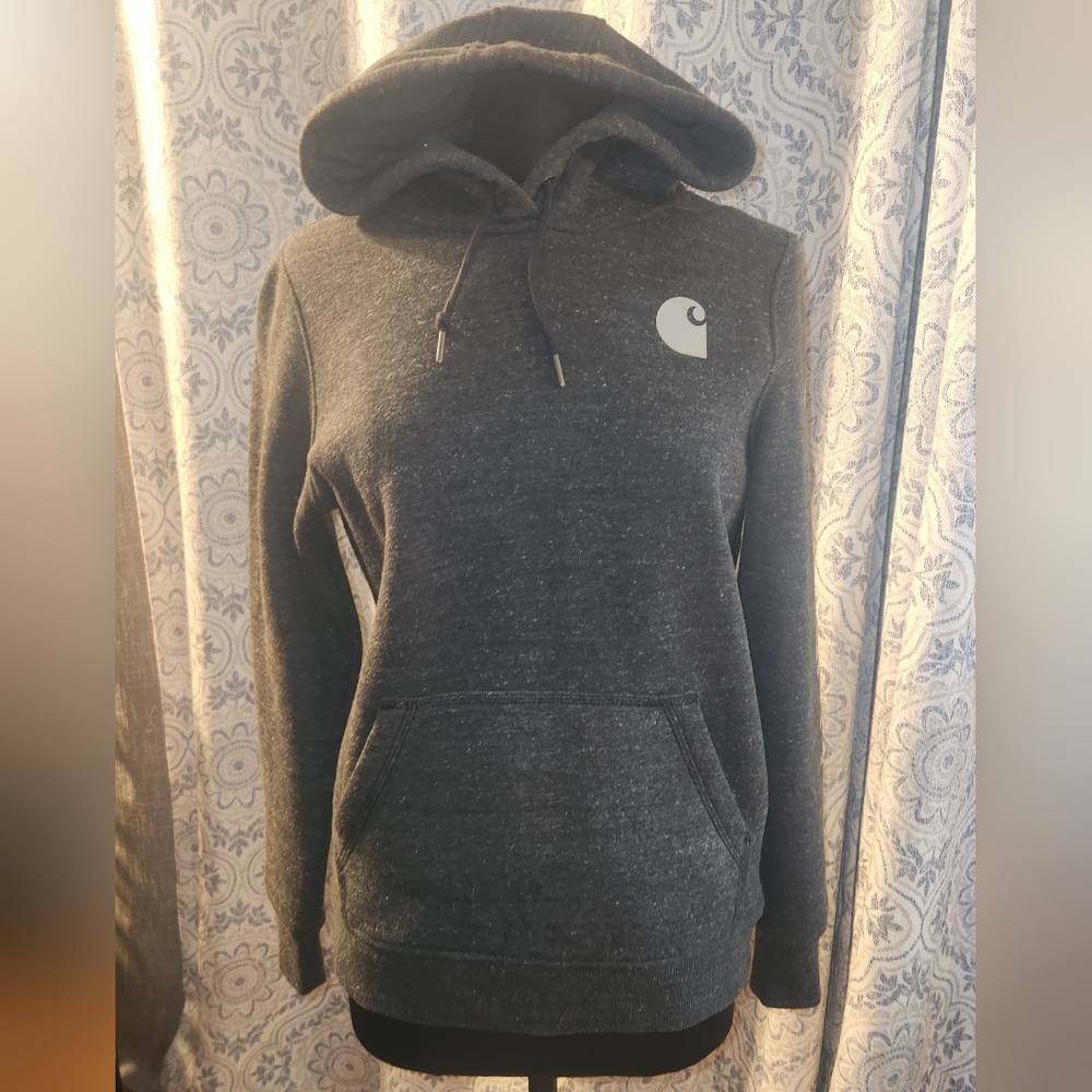 Carhartt Womens Dark Gray Hoodie Sm